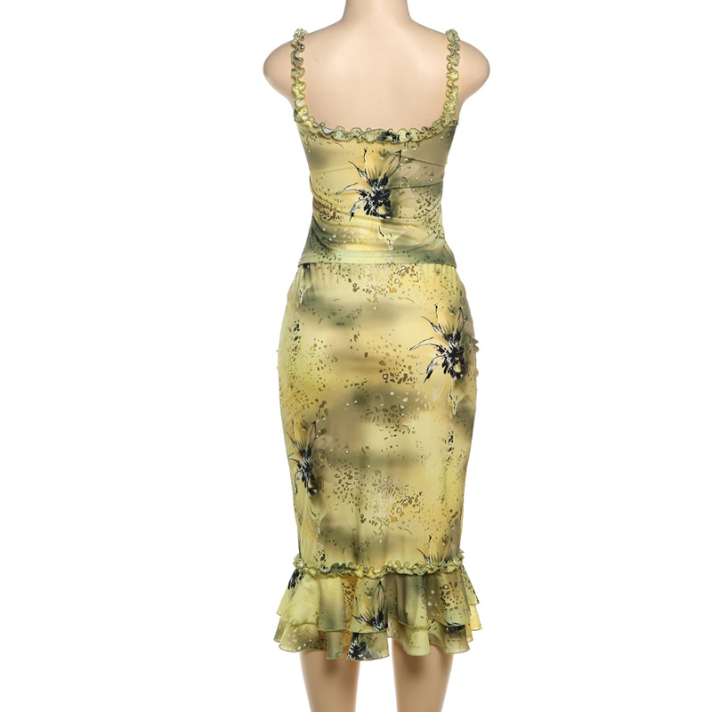 Women's Dress 2 Piece Floral P - Midi Skirt Floral recension och pris