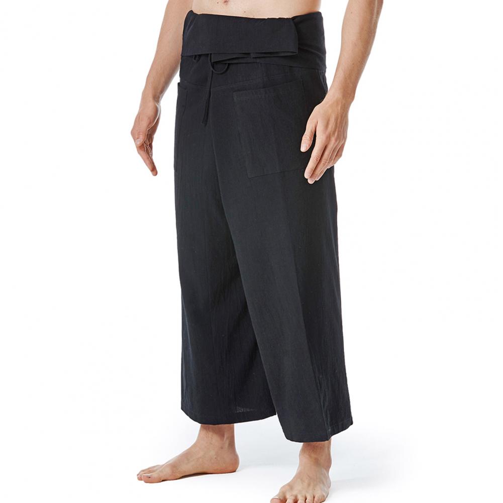 Flax Thai Fisherman Pants Loos - Linen Pant Wide recension och pris