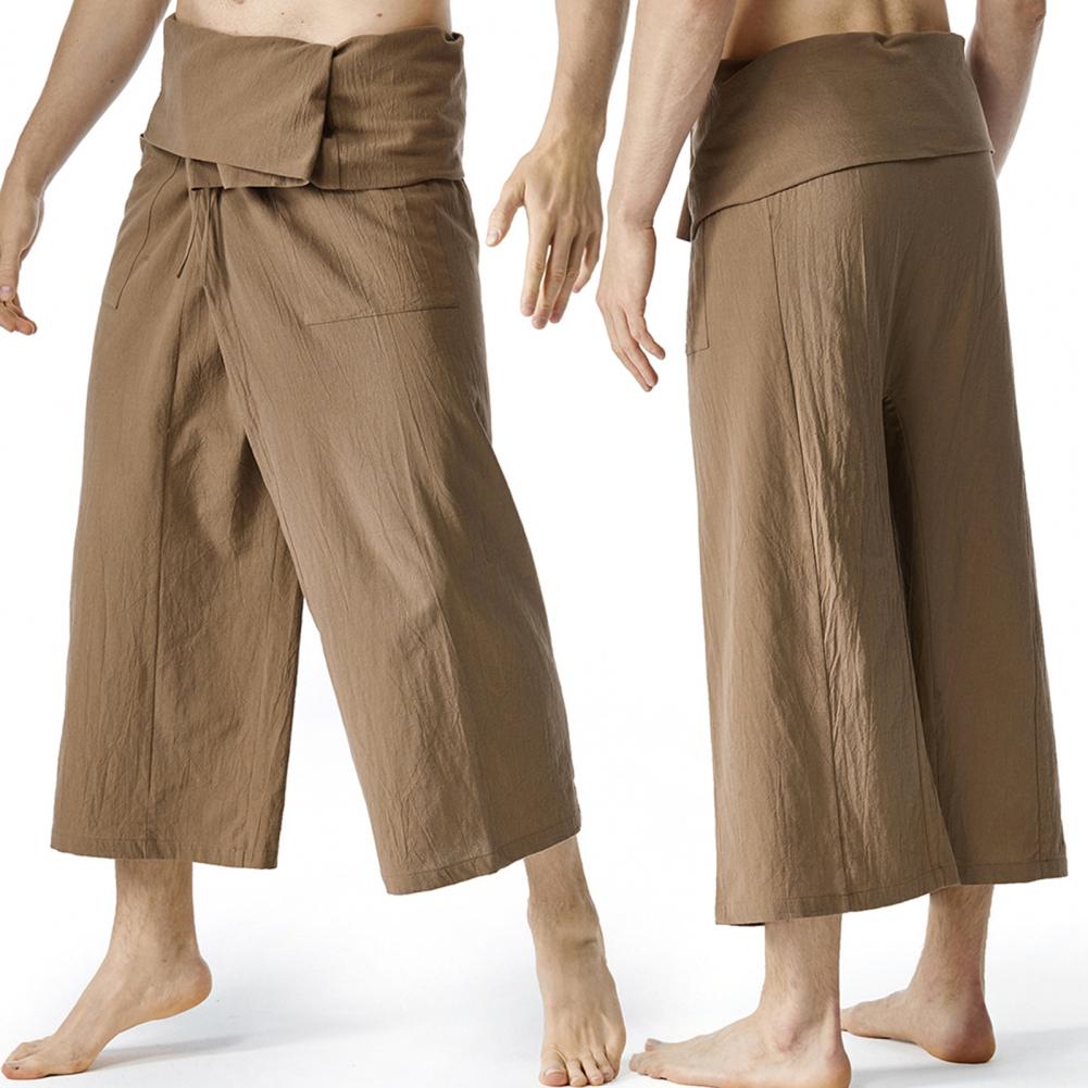 Flax Thai Fisherman Pants Loos - Linen Pant Wide recension och pris