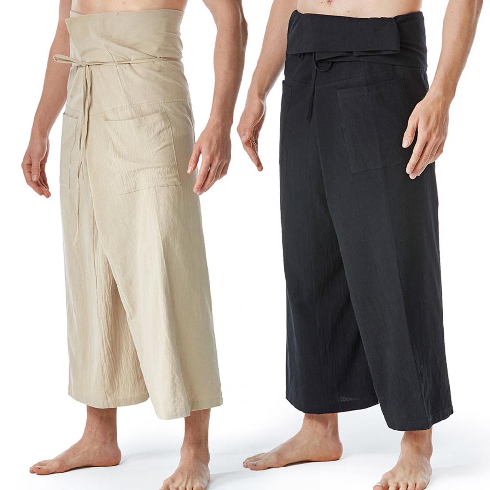 Flax Thai Fisherman Pants Loos - Linen Pant Wide recension och pris