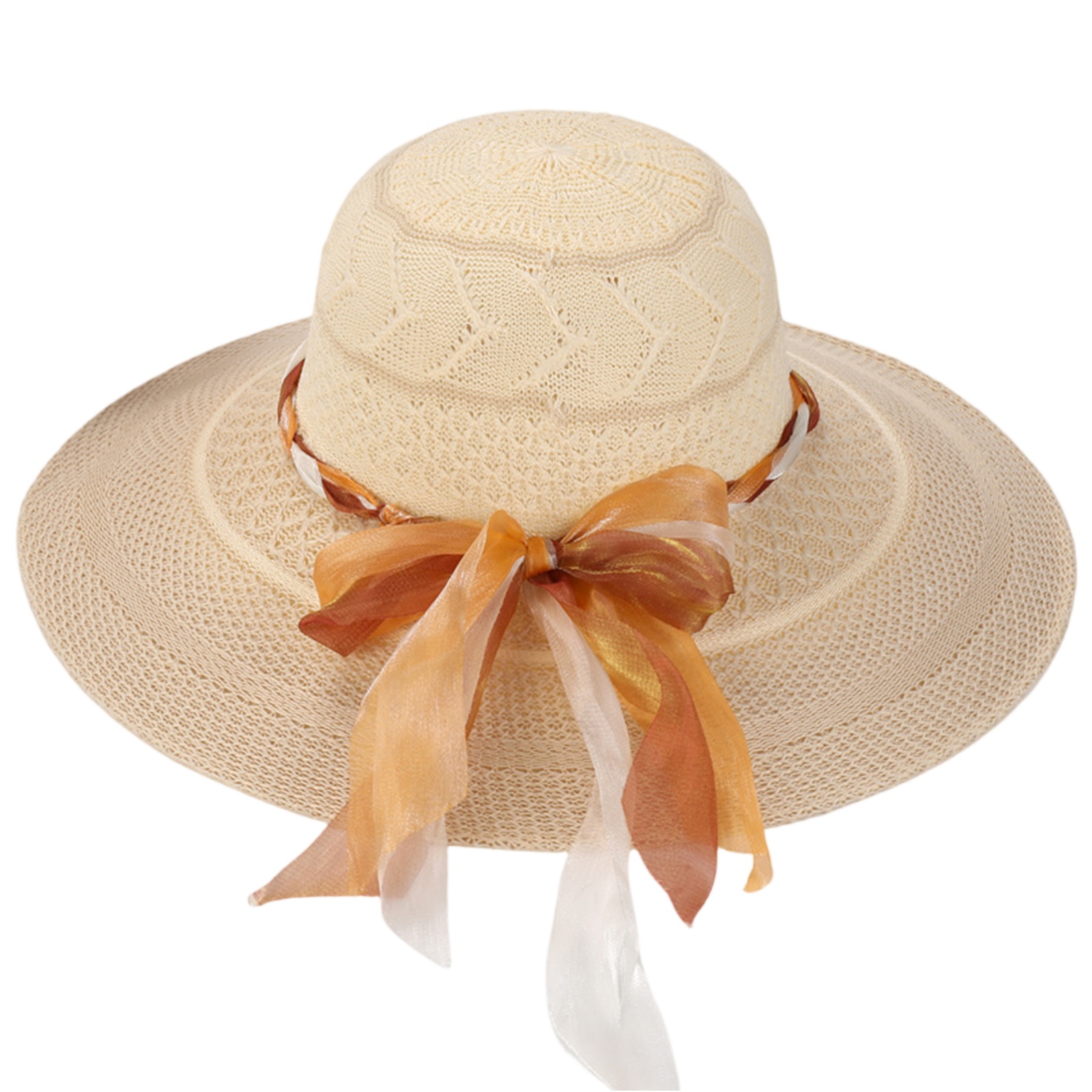 Women Bow Sun Hat Cloche Hat S - Hat Floppy Wide recension och pris