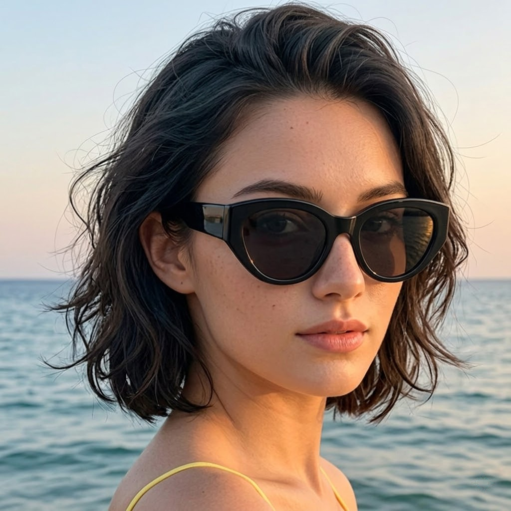 Women Men Classic Cat-Eye Pola - Sunglasses Cat Eye recension och pris