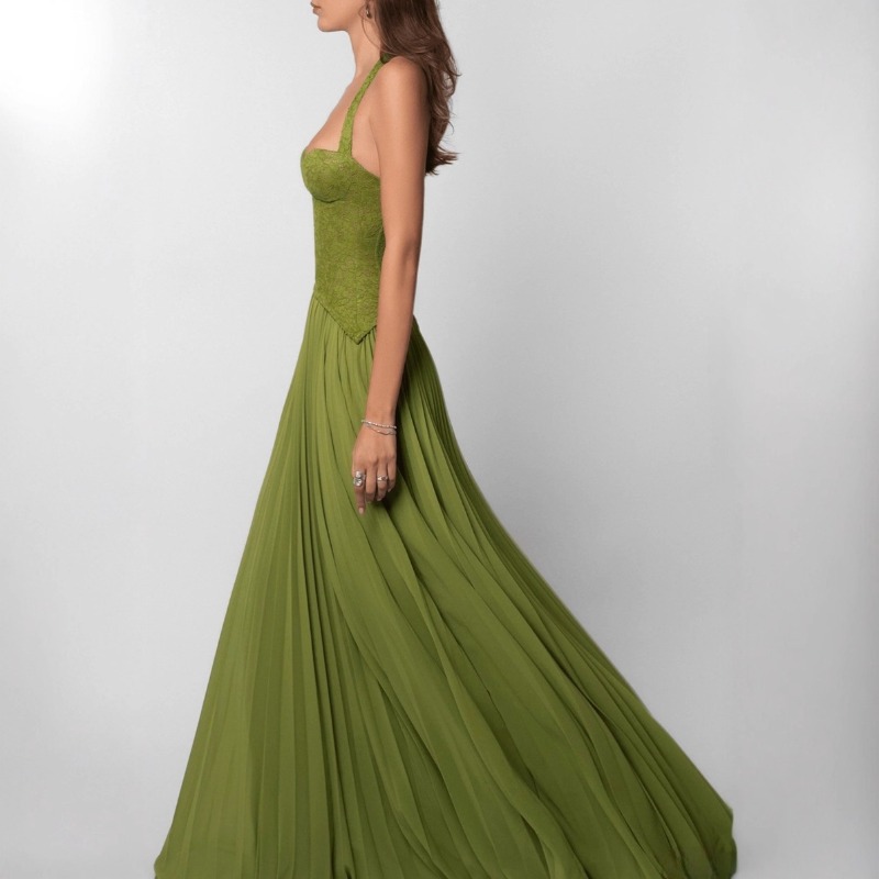Sexy Low Cut Halter Maxi Dress - Maxi Dress Halter recension och pris